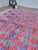 Pink Grey Purple Diamond Handwoven Wool Moroccan Rug For Sale - Image 4 of 13