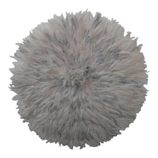 Juju Hat White Speckled Gray of 31" - 80 Cm For Sale