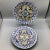 Talavera Hand Painted Serving Plates Made in Puebla Mexico - A Pair For Sale - Image 13 of 13