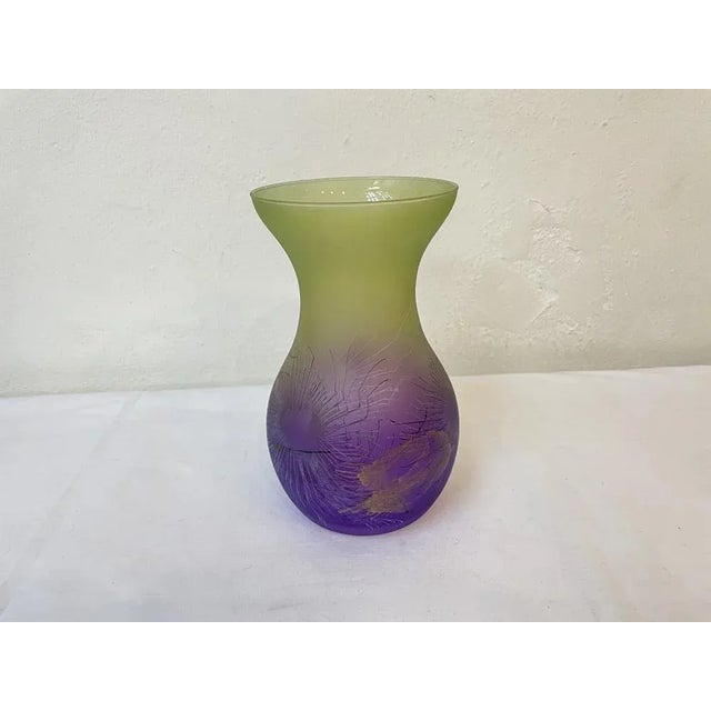 1950s Mid-Century Vase from Ambiente Zwiesel, 1950s For Sale - Image 5 of 7