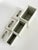 Gold White Wooden and Metal Kitchen Canisters, France, 1950s, Set of 3 For Sale - Image 8 of 9