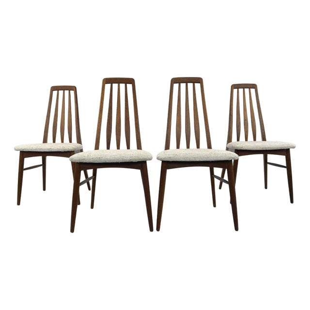 Niels Koefoed Eva Dining Chairs - Set of 4 For Sale