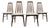 Niels Koefoed Eva Dining Chairs - Set of 4 For Sale