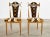 Versace Set of Six Neoclassical Style Gilt Dining Chairs After Versace For Sale - Image 4 of 13