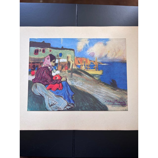 Pablo Picasso, Bohemienne , First Limited Edition, 1940s Swiss Lithograph. Signed in Plate. Excellent Condition. Never...