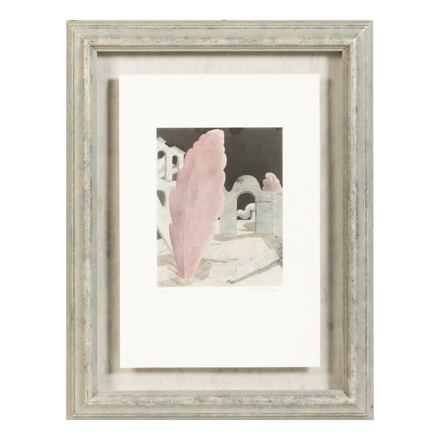 Raul Perez, Landscape Composition, Screen Print For Sale
