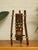 Vintage 1970s Bamboo & Rattan Sculptural Table Lamp With Glass Cabochons. For Sale - Image 10 of 12