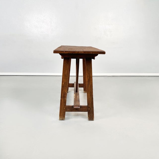 Italian Wooden Fratino Table with a Drawer, 1900s For Sale - Image 3 of 18