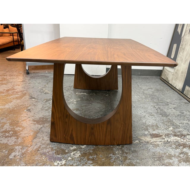 2020s Rove Concepts Arco Extension Walnut Dining Table For Sale - Image 5 of 12