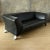 2000 - 2009 Black Leather 2-Seat Sofa by Rolf Benz, 2000s For Sale - Image 5 of 10
