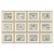 Astrology Signs Series Framed Art Prints - Set of 12 by David Phoenix For Sale - Image 13 of 13