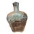 Vintage Canadian Glass Liquor Decanter Bottle With Ornate Metal Cap For Sale