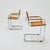 Mid-Century Bauhaus Cognac Armchair by Mart Stam and Marcel Brauer for Fasem, 1980s For Sale - Image 5 of 11