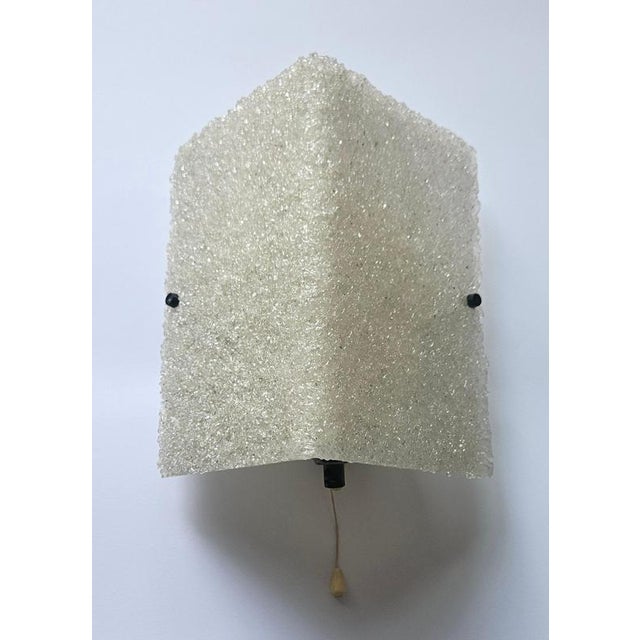 Mid-Century Acrylic Glass Wall Lamp from Pokrok, 1960s For Sale - Image 9 of 15