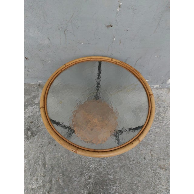 Mid-Century Rattan Coffee Table, 1960s For Sale - Image 12 of 17