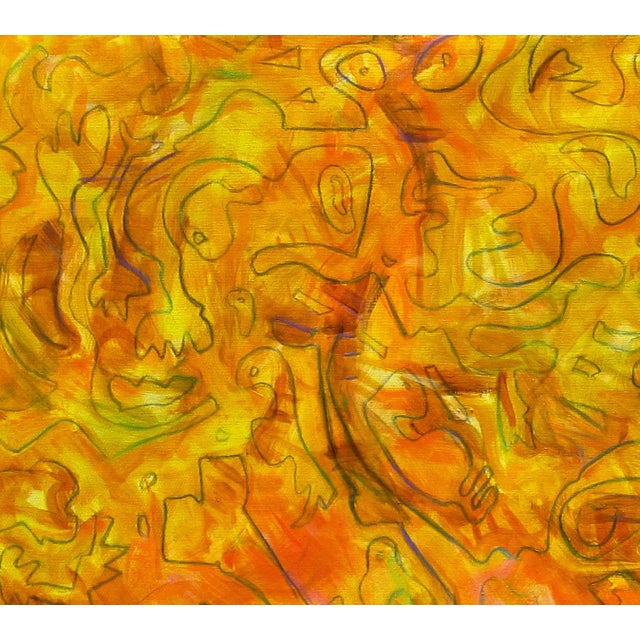 Trixie Pitts Inside Amber — 48x60 For Sale - Image 4 of 4