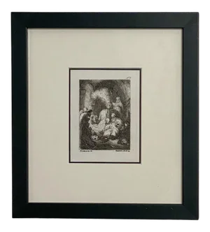 Rembrandt Etching #8, by Francesco Novelli
