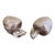 Vintage Godinger Silver-Plated Artichoke Salt & Pepper Shakers - Pair For Sale