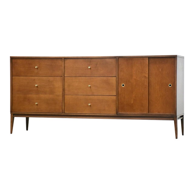 1950s Refinished Paul McCobb Planner Group Credenza For Sale