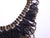 20th Century Art Deco Gold-Plated Collar in Azabache and Crystals, 1930s For Sale - Image 10 of 17