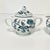 Japanese 1970s Vintage Japanese Chinoiserie Meissen Blue Danube Creamer & Covered Sugar For Sale - Image 3 of 14