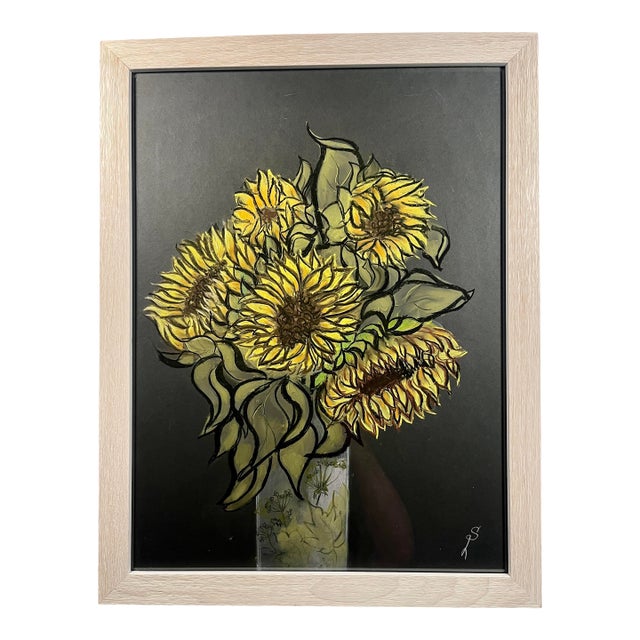 2025 Original Pastel Painting by Ukrainian Artist Svitlana Shapovalova For Sale