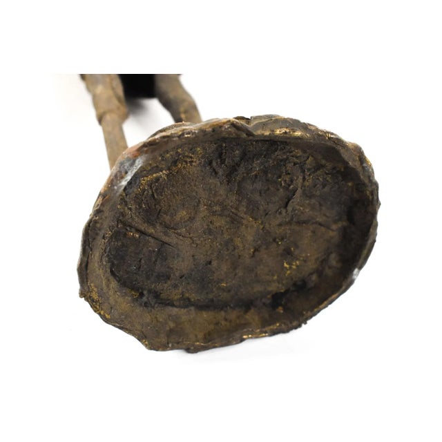 Metal 20th Century African Metal Figure For Sale - Image 7 of 9