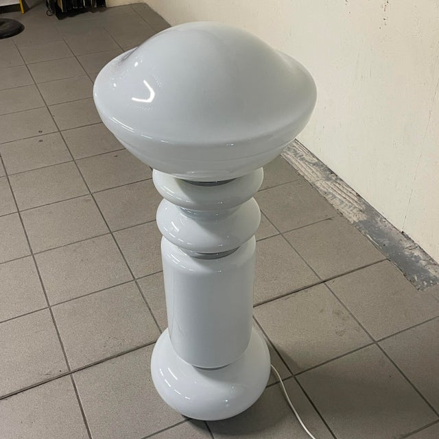 Glass Birillo Floor Lamp from AV Mazzega, 1970s For Sale - Image 12 of 15