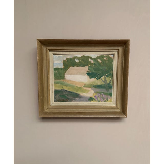 Tor Hörlin, Path, 1944, Oil on Panel, Framed For Sale - Image 9 of 18