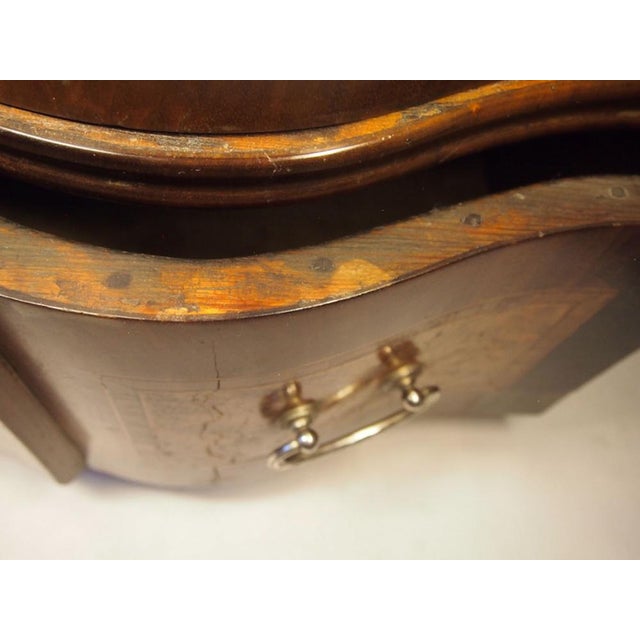 Wood Late 18th Century Writing Commode, 1748 For Sale - Image 7 of 9