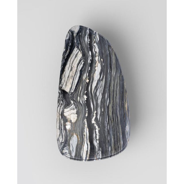 Not Yet Made - Made To Order Shell Calacatta Midnight Coffee Table by Etamorph For Sale - Image 5 of 6