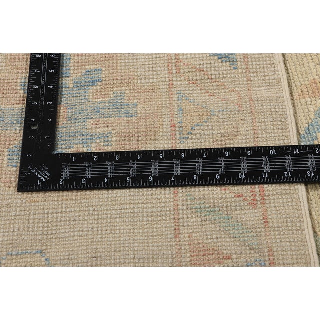 Vintage Modern Oushak Rug - 12'06 X 14'09 For Sale In Dallas - Image 6 of 9