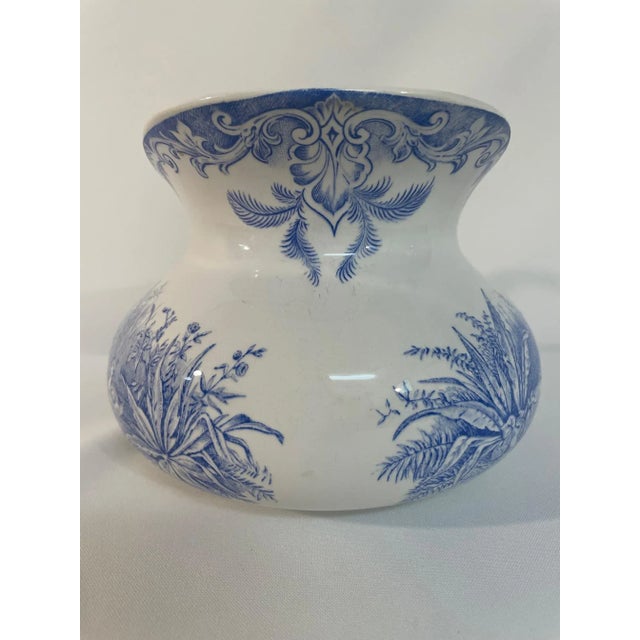 Antique 19th Century French Sarreguemines "Canards" Duck Motif Pitcher For Sale - Image 6 of 15