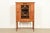 Berkey & Gay Style Antique English Jacobean Carved Walnut and Burl Wood Bookcase or Bar Cabinet, Circa 1920s For Sale - Image 13 of 13