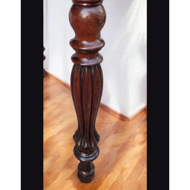 Wood Antique French Louis Philippe Dining Chairs in Wood, 1800s, Set of 2 For Sale - Image 7 of 11