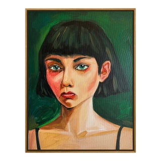 Portrait of Fabiola Giclee Print on Canvas Framed For Sale