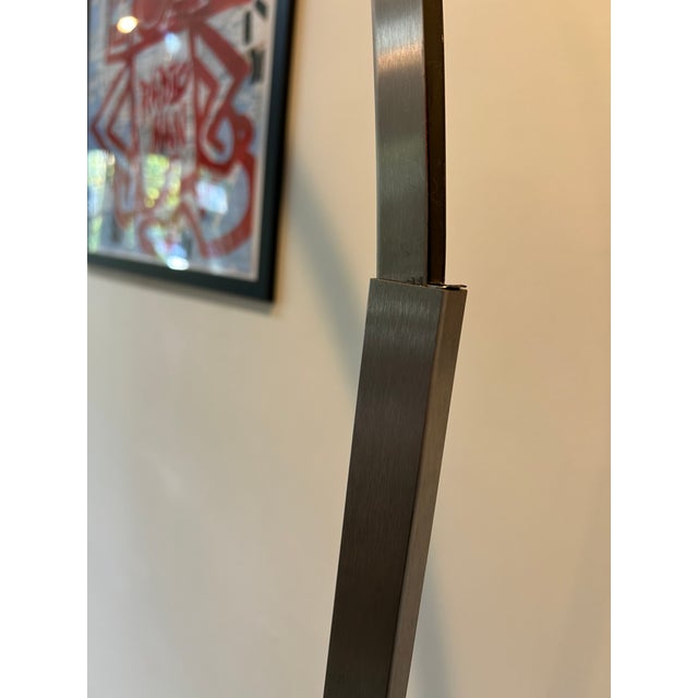 Vintage Midcentury Modern Flos Arco Floor Lamp With Marble Base For Sale In Philadelphia - Image 6 of 10