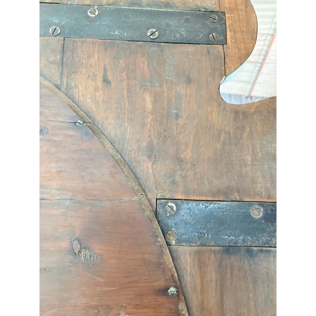 Art Nouveau Monumental Coat Rack with Mirror, France, 1900s For Sale - Image 15 of 18