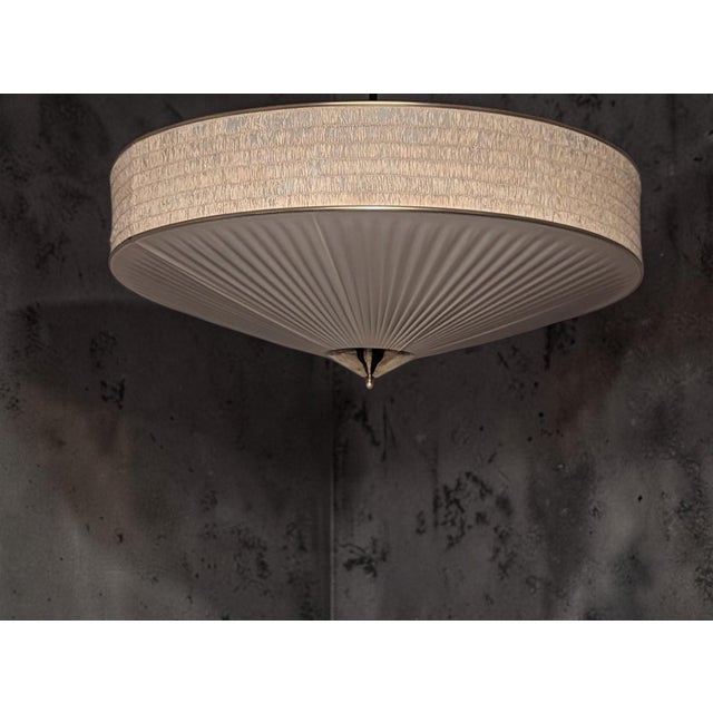 Vintage Finnish Fush Mount, 1950s For Sale - Image 9 of 18