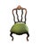 Superb elegant vintage gilded Venetian side chair featuring exquisite hand-carved and hand-painted details. Newly...
