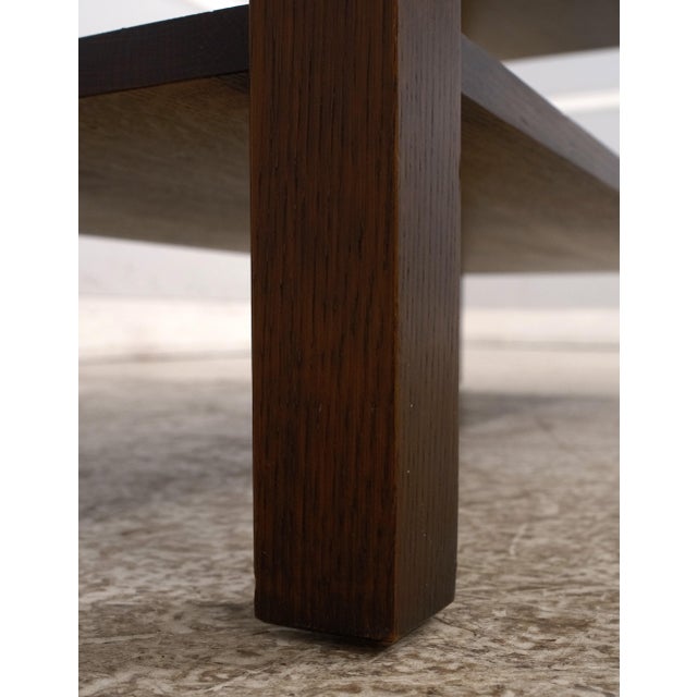 Brown Stickley Mission Oak 2 Drawer Arts & Crafts Server For Sale - Image 8 of 12