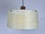 Vintage Pendant Lamp in Teak and Fiberglass by Erco, 1960s For Sale - Image 12 of 15