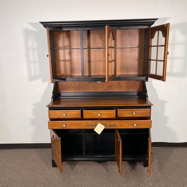 20th Century Hitchcock Early American Display Hutch Chairish
