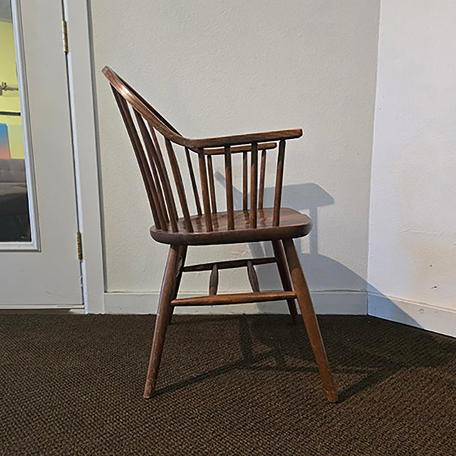 1960s Pair of Claud Bunyard's Cb10 Neo-Windsor Armchairs For Sale - Image 4 of 6