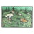Painting of a Lotus Pond With Birds by W. Kuparyadi For Sale