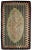 American Antique Handmade Hooked Rug- 4'10" x 7'7" For Sale