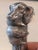 Antique circa 1900 silver-plated figural cigar cutter featuring a wonderfully detailed hunting / retriever dog carrying a...
