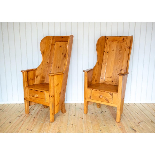 Rustic Farmhouse Armchairs, 1960s, Set of 2 For Sale - Image 11 of 18