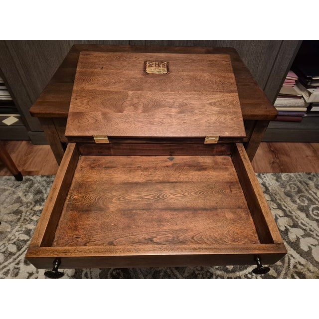 Brown Early 20th Century Restored Cadillac Desk For Sale - Image 8 of 12