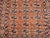 Black Vintage Turkmen Tekke Area Rug, Wool Pile, Brick-Red, Early 1900s For Sale - Image 8 of 12